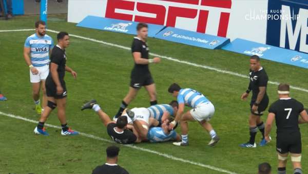 Emiliano Boffelli y su “Rugby Championship Moment”