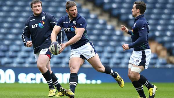 Ross Ford y sus 100 partidos con Escocia