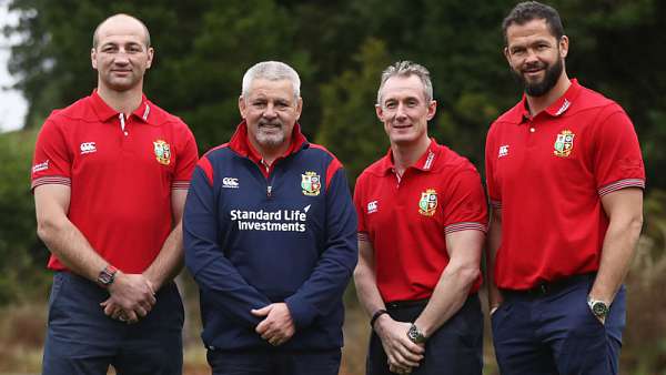 Se oficializó el staff ténico de los British & Irish Lions