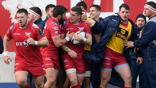 Scarlets 22-21 Toulon