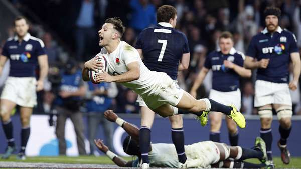 Inglaterra 61-21 Escocia