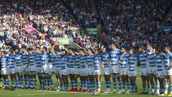 Los Pumas, los mejores intérpretes del himno nacional