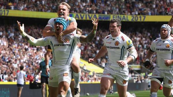 El brillante try de Jack Nowell