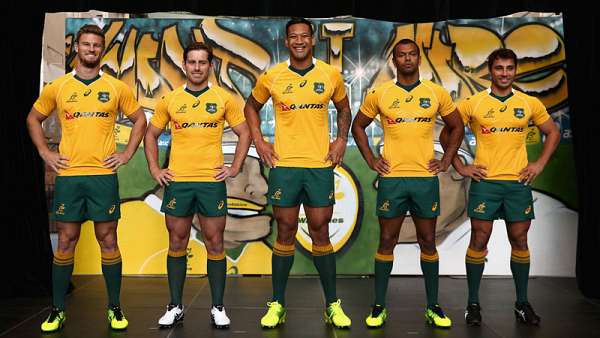 Asics presentó la nueva camiseta de Australia