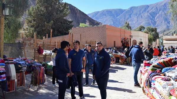 Los Pumas visitaron Purmamarca