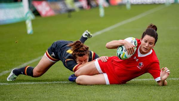 Mundial Femenino: Tries - Día 4