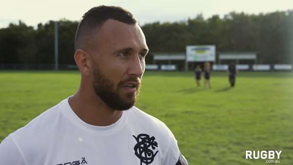 Quade Cooper disfruta con los Barbarians