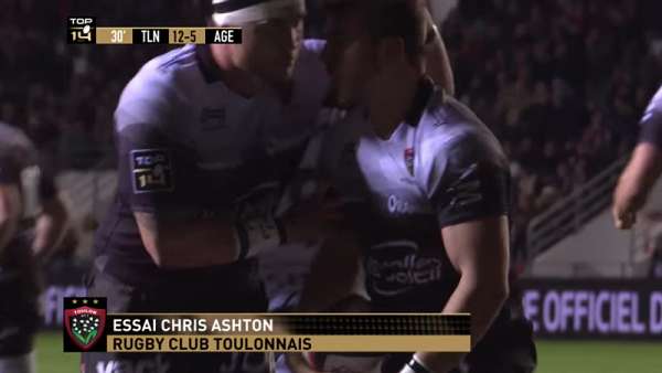 Toulon 54-5 Agen