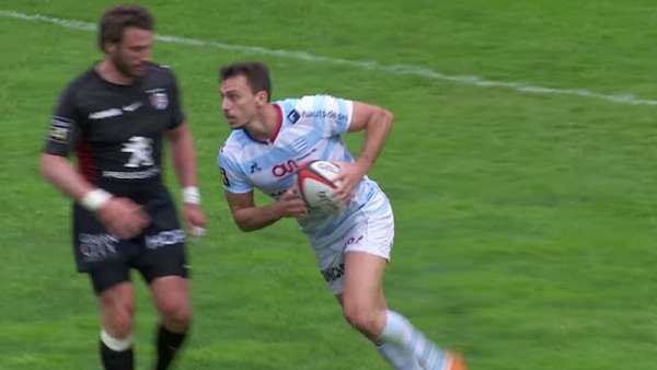 Juan Imhoff descontó para el Racing 92