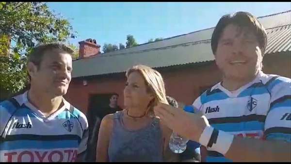 Barbi Pichot con Diego Albanese y Chino Garcia Lanza