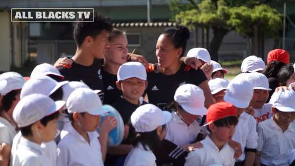 Las Black Ferns Sevens inspirando a la nueva generación