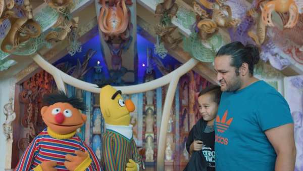 Piri Weepu con “Sesame Street”