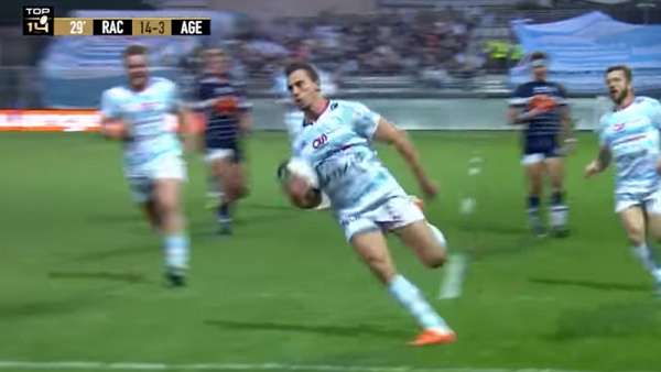 Racing 42-13 Agen