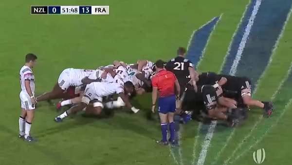 El scrum de Francia M20 es imparable