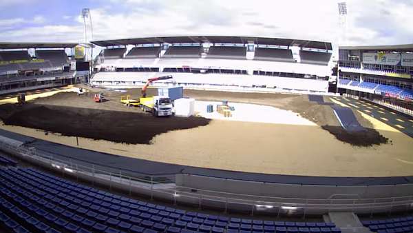 El estadio de Clermont se prepara para el Super Cross