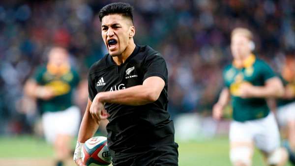 Rieko Ioane, una de las estrellas de los All Blacks