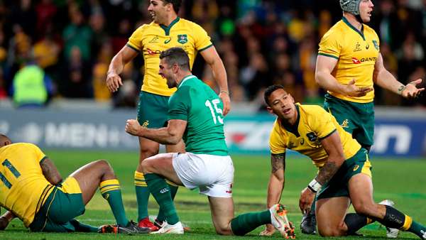 Wallabies 21-26 Irlanda