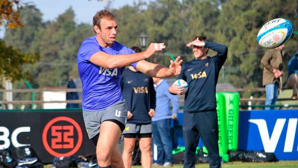 Senatore cumplirá 50 tests con Los Pumas