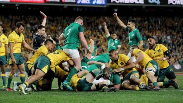 Wallabies 16-20 Irlanda