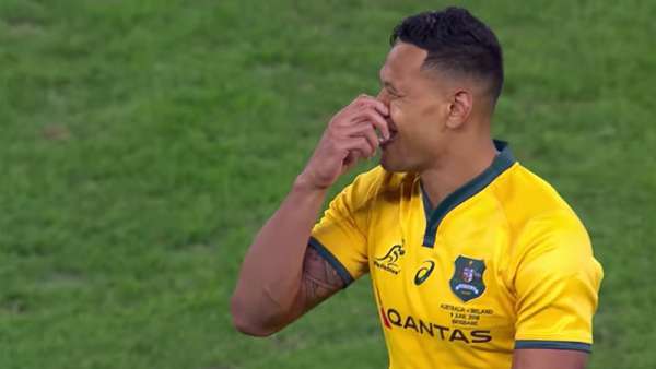 Folau, respaldado por sus entrenadores