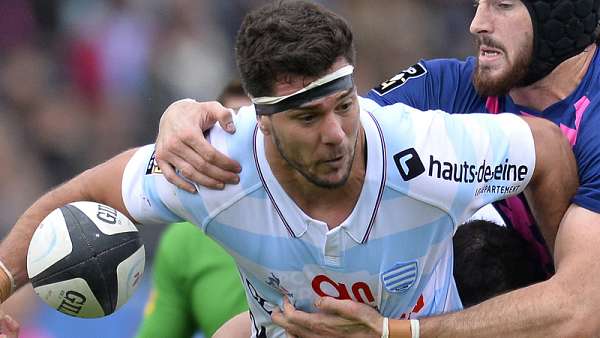 Carizza, homenajeado por Racing 92