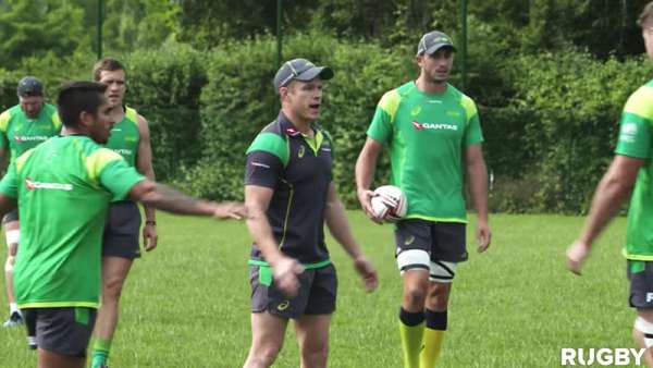 Australia se prepara para el kick off en San Francisco