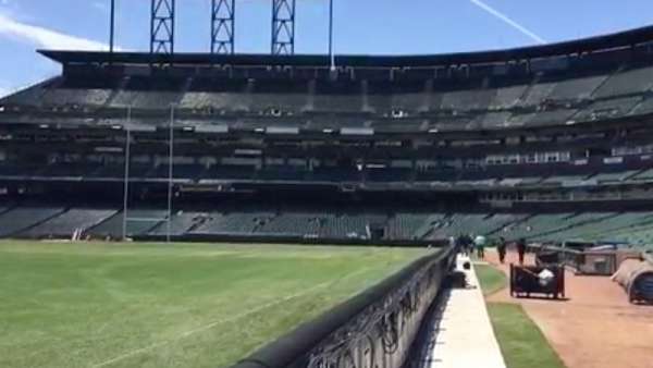 El AT&T Park, listo para el Mundial