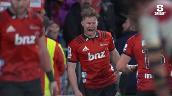 El Try de la Final del Super Rugby