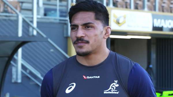 Pete Samu, un campeón del Super Rugby en los Wallabies