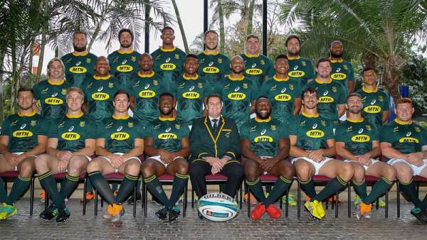 Springboks confirmó los XV