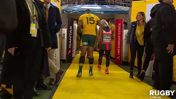 Israel Folau no estará en la revancha ante Nueva Zelanda