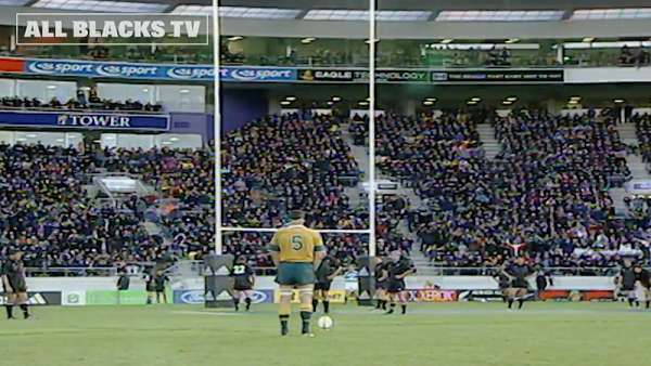 El día que John Eales pateó un penal ante los All Blacks