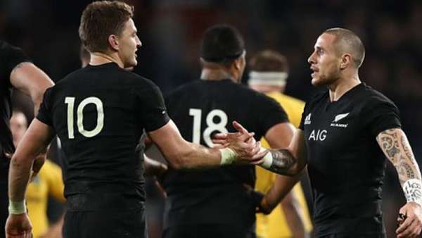 Beauden Barrett es el jugador del fín de semana