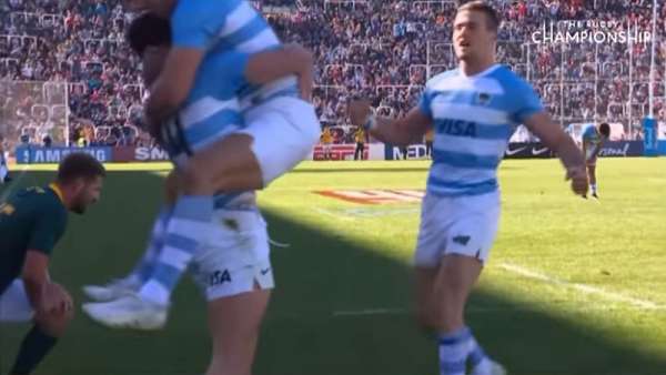 Bautista Delguy y su “Momento” en el Rugby Championship 2018