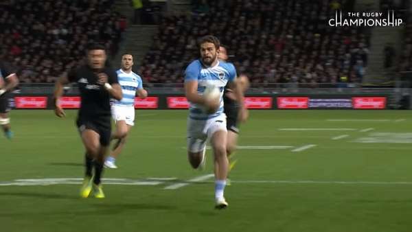 Ramiro Moyano dueño del mejor try del fin de semana