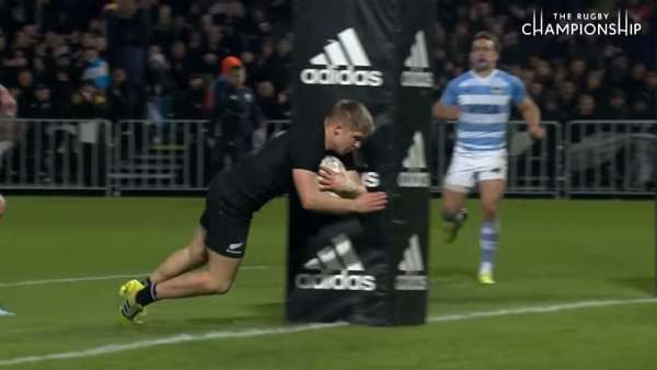 La jugada del fín de semana fue para los All Blacks