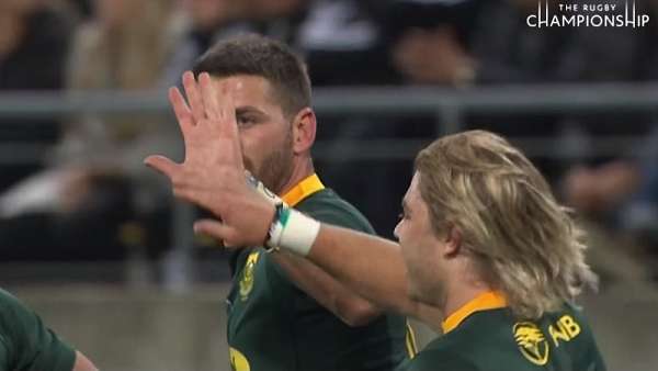 La Jugada de la Semana del Rugby Championship fue para Springboks