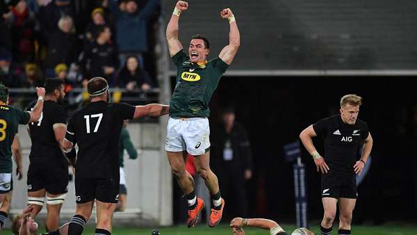 La inolvidable defensa de los Springboks ante Nueva Zelanda