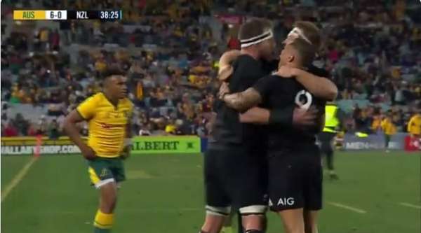 El Top 5 de tries de los All Blacks en el Rugby Championship