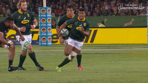 El “Momento” de Damian Willemse en el Rugby Championship