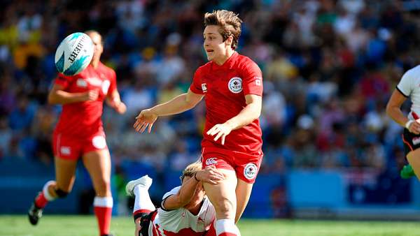 Ghislaine Landry llegó a los mil puntos en el World Rugby 7s