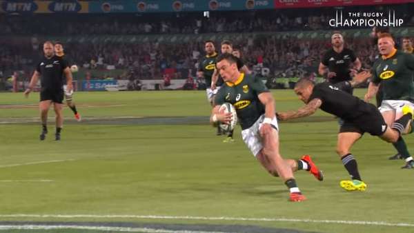 Jesse Kriel y su “Momento” en el Rugby Championship