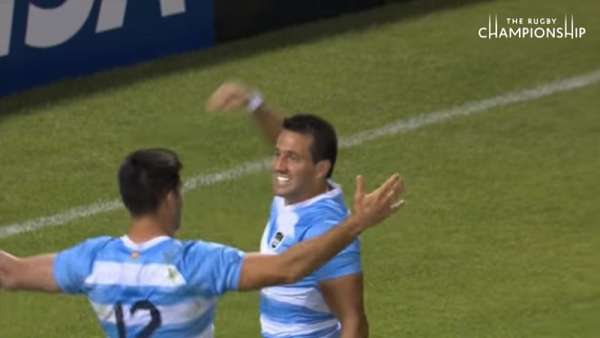 Santiago Gonzalez Iglesias y su “Momento” en el Rugby Championship