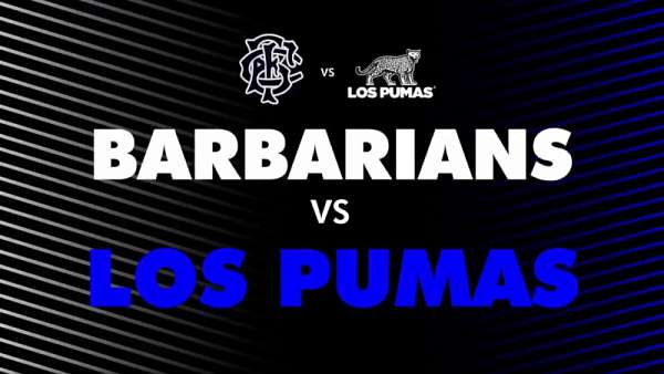 Los XV de Los Pumas para enfrentar a Barbarians