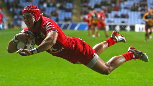 El impresionante try de Cheslin Kolbe en la Champions Cup