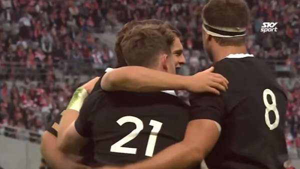 George Bridge y el 10° mejor Try de los All Blacks en 2018