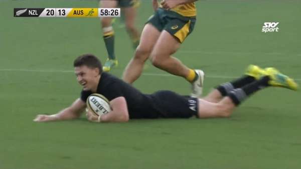 Beauden Barrett y el 4° mejor try de los All Blacks en 2018