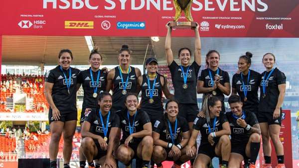 Las Black Ferns campeonas en Sidney