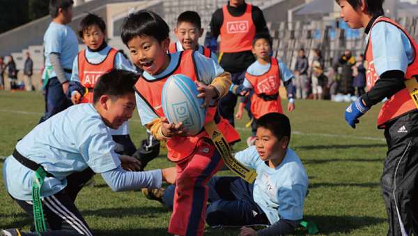 Japón pone el foco en el rugby de base