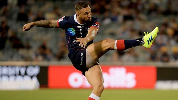 Quade Cooper retornó al Super Rugby